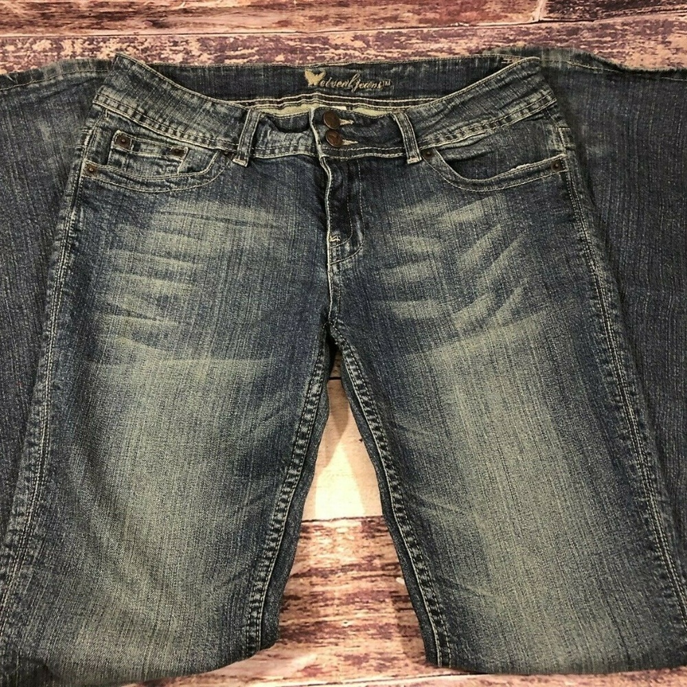 Wet Seal Jeans Distressed Jeans Size 7 Boot Cut